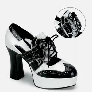 Funtasma Gangsta Brass Knuckles Platforms